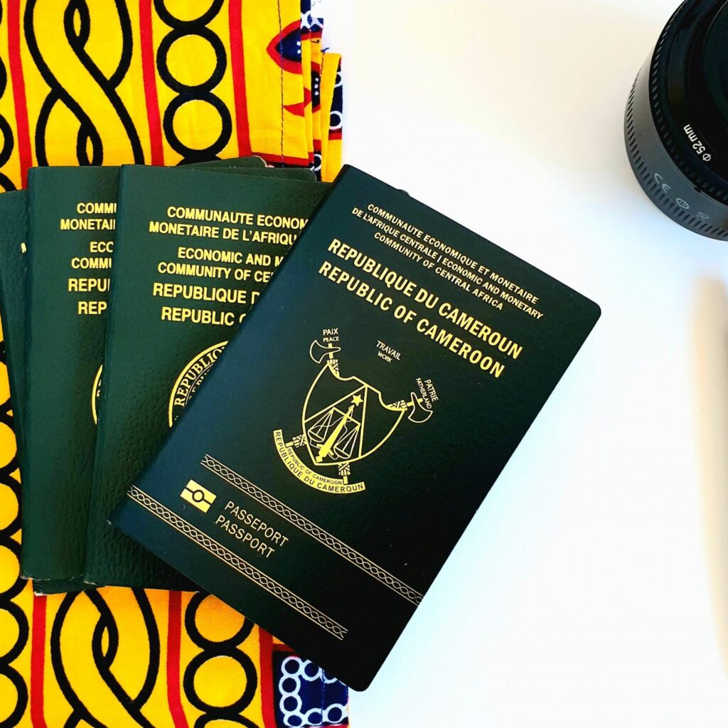 Cameroon passport in the USA